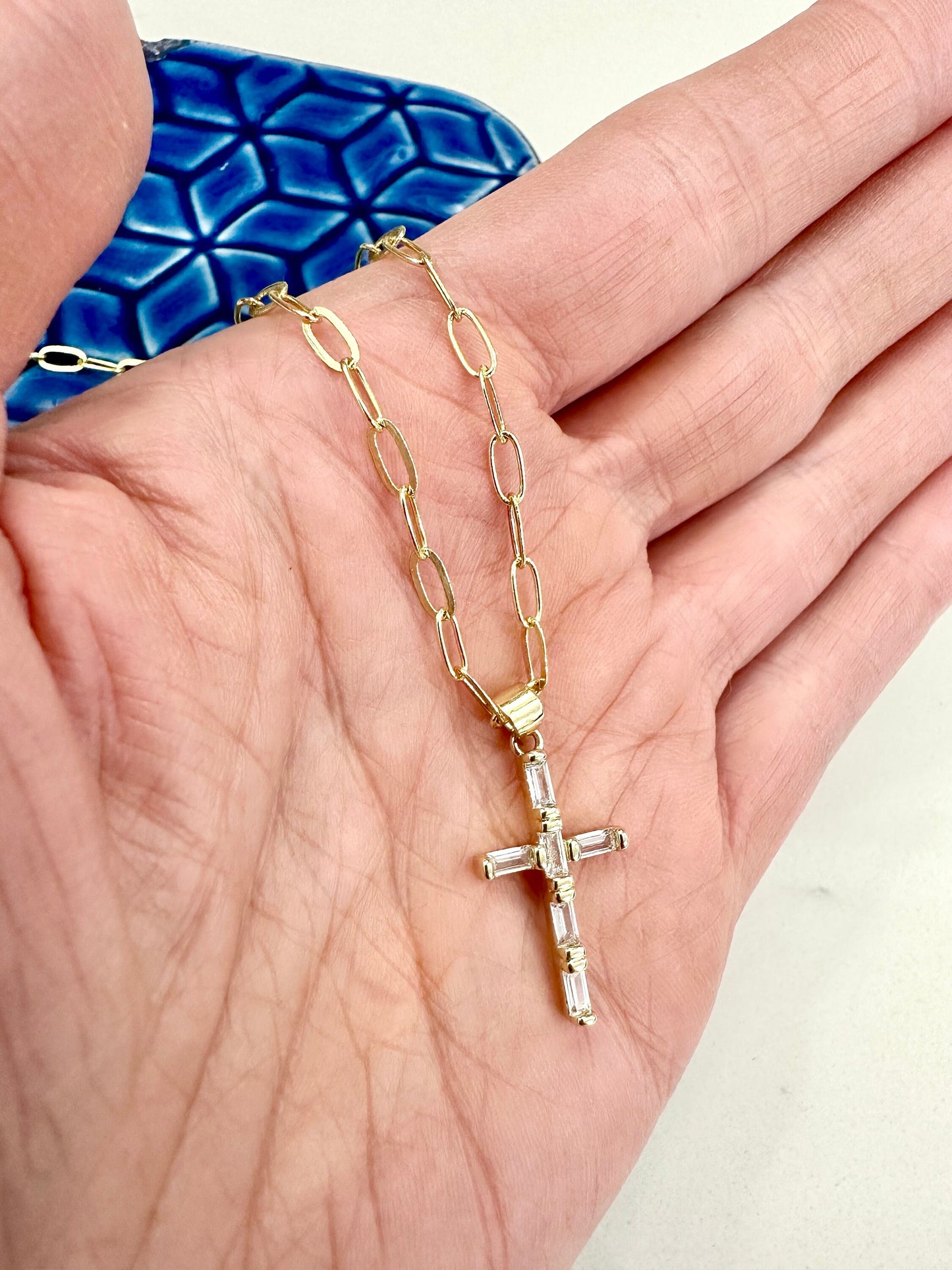 Delicate Cross Necklace