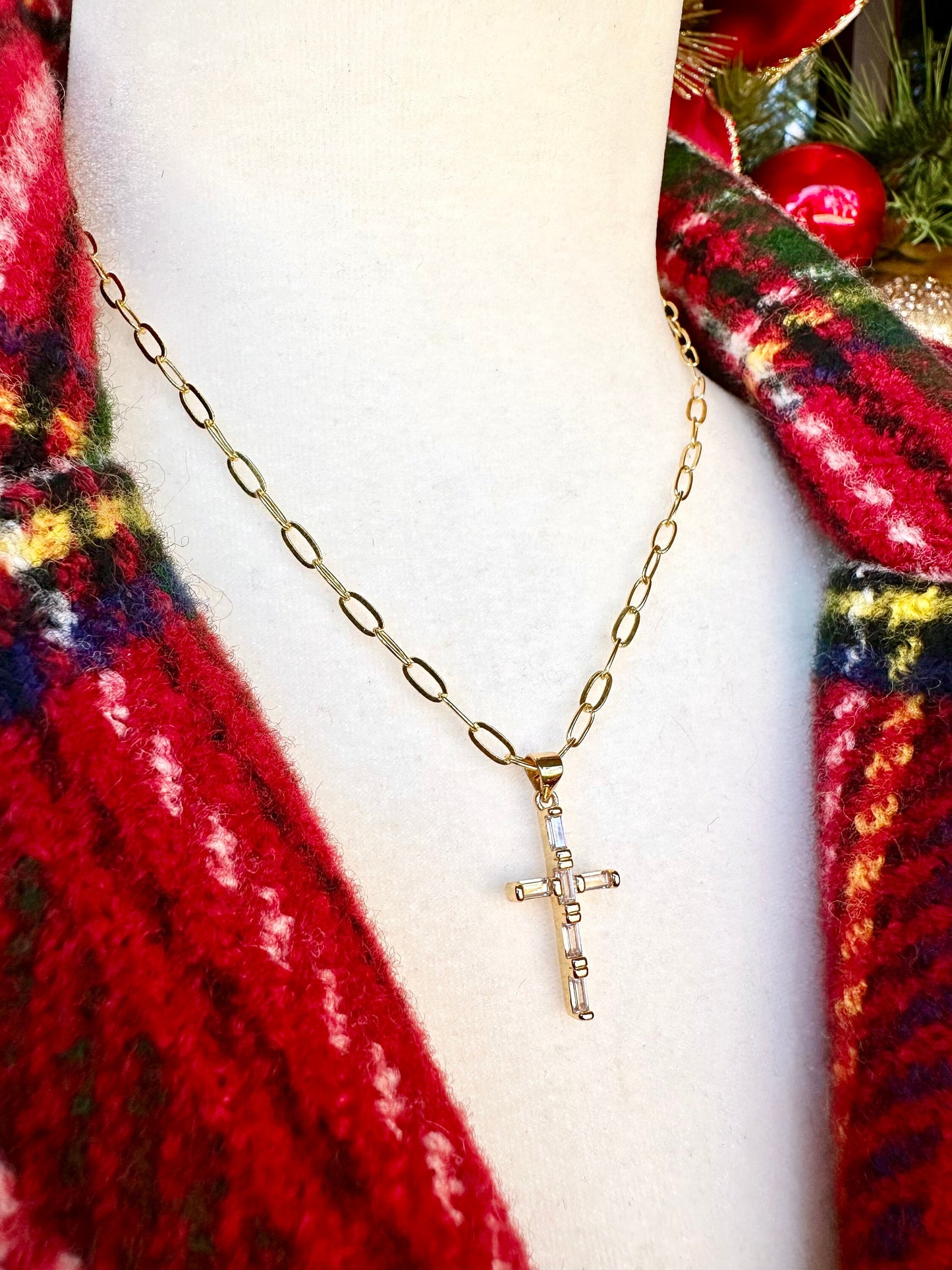 Delicate Cross Necklace