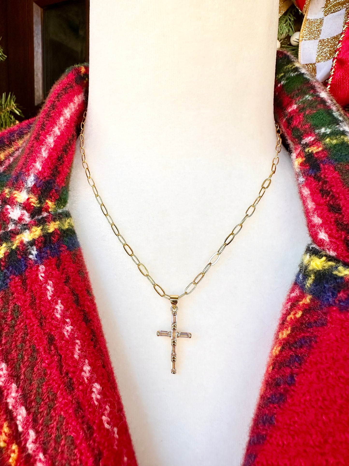 Delicate Cross Necklace