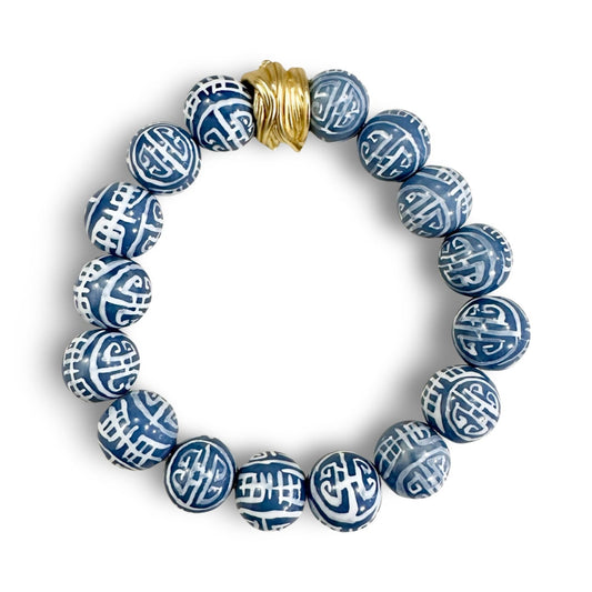 Wedgewood Blue Chinoiserie Bracelet