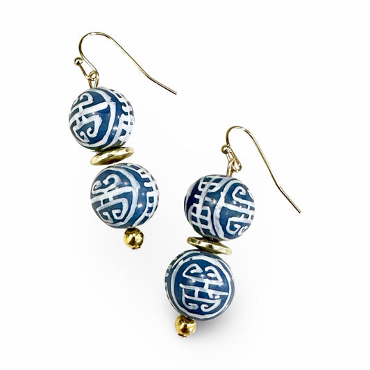 Wedgewood Blue Earrings