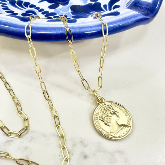 Brynn Coin Necklace