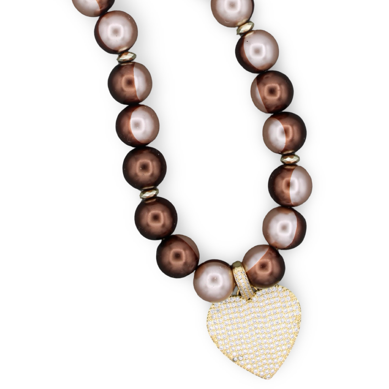 Cheers to Love Necklace, Spiced Brandy