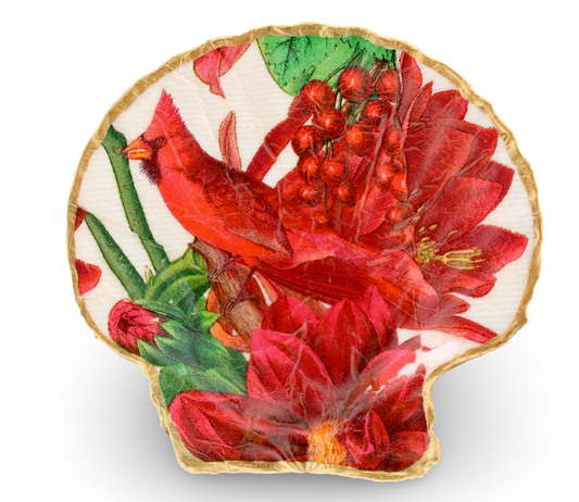 Winter Cardinal Shell - 3 Designs